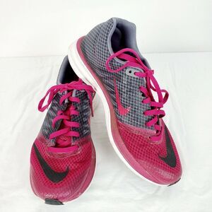 Nike Women's‎ Lunarlon Lunar Speed Running Shoes Size 6.5 Raspberry Gray